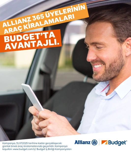 Allianz 365 Üyelerine Budget’tan %35’e Varan İndirim Fırsatı!